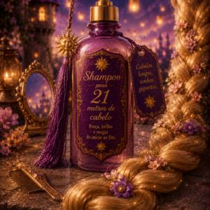 Shampoo para 21 metros de cabelo